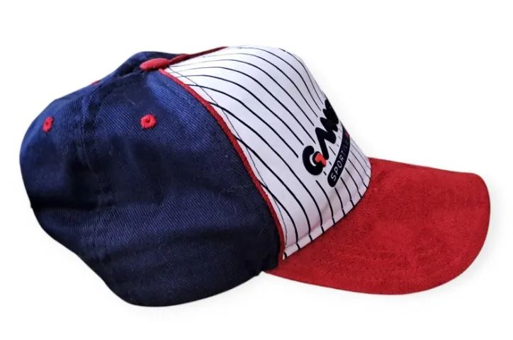 Boné Gangster (Azul, Branco e Vermelho) - Tamanho Único - Foto 3
