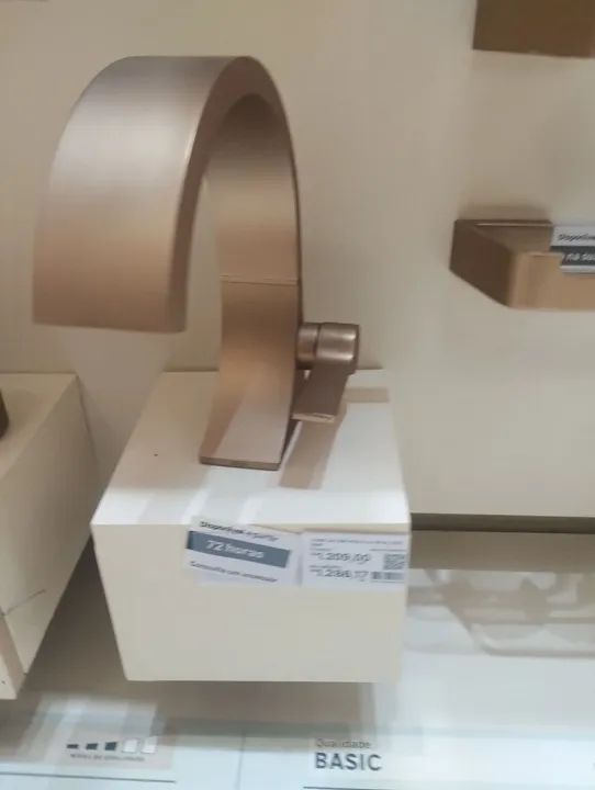 Torneira lavatório mesa elo vip blush Fani  - Foto 4