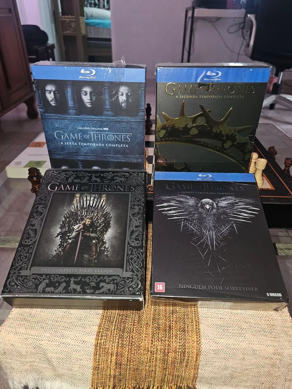 Game of Thrones - Coleção Blu-Ray 1,2,4,6 temporada