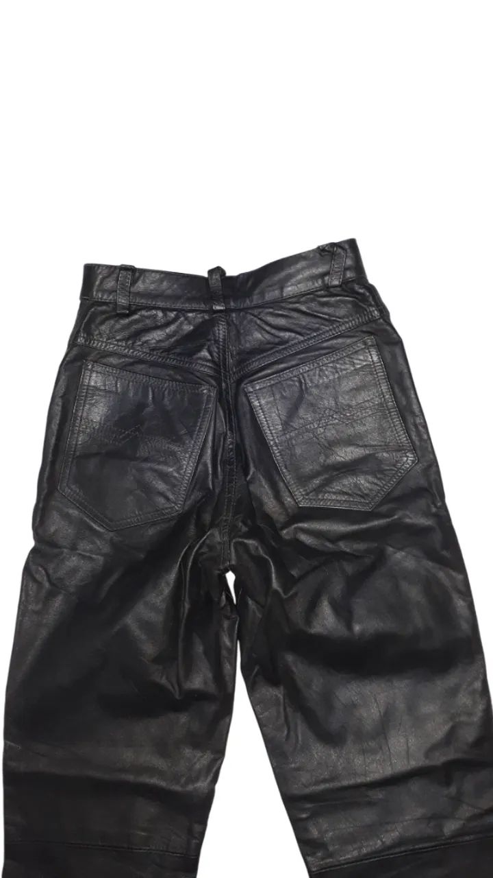 Calça de Couro by Julian Marcuir Tam 40 - Foto 2