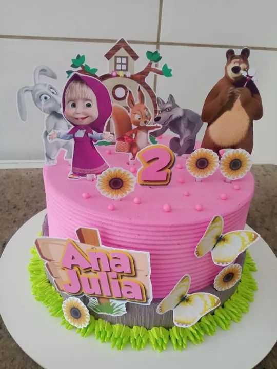 Bolo de aniversário infantil e personalizados,faço qualquer modelo ou tema.