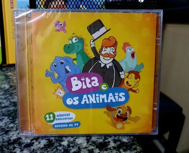 CDs Mundo Bita e os animais Original Lacrado