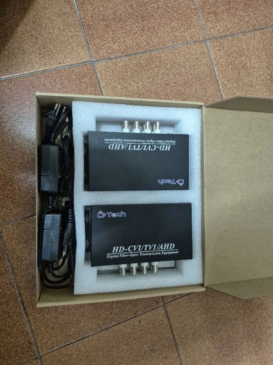Conversor Óptico de Vídeo HD-TVI/CVI/AHD