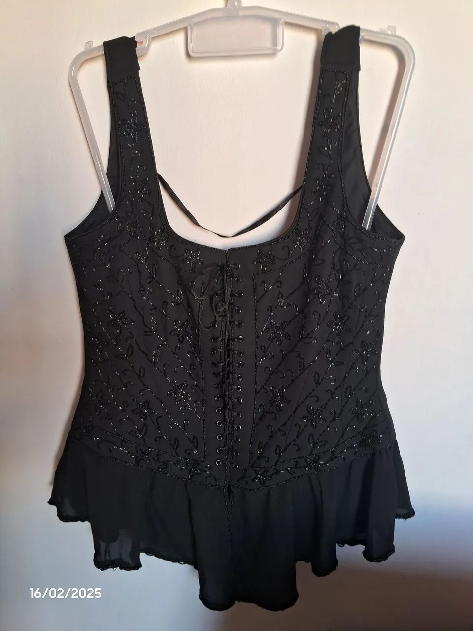 Corselet Bordados e Amarração - Foto 2