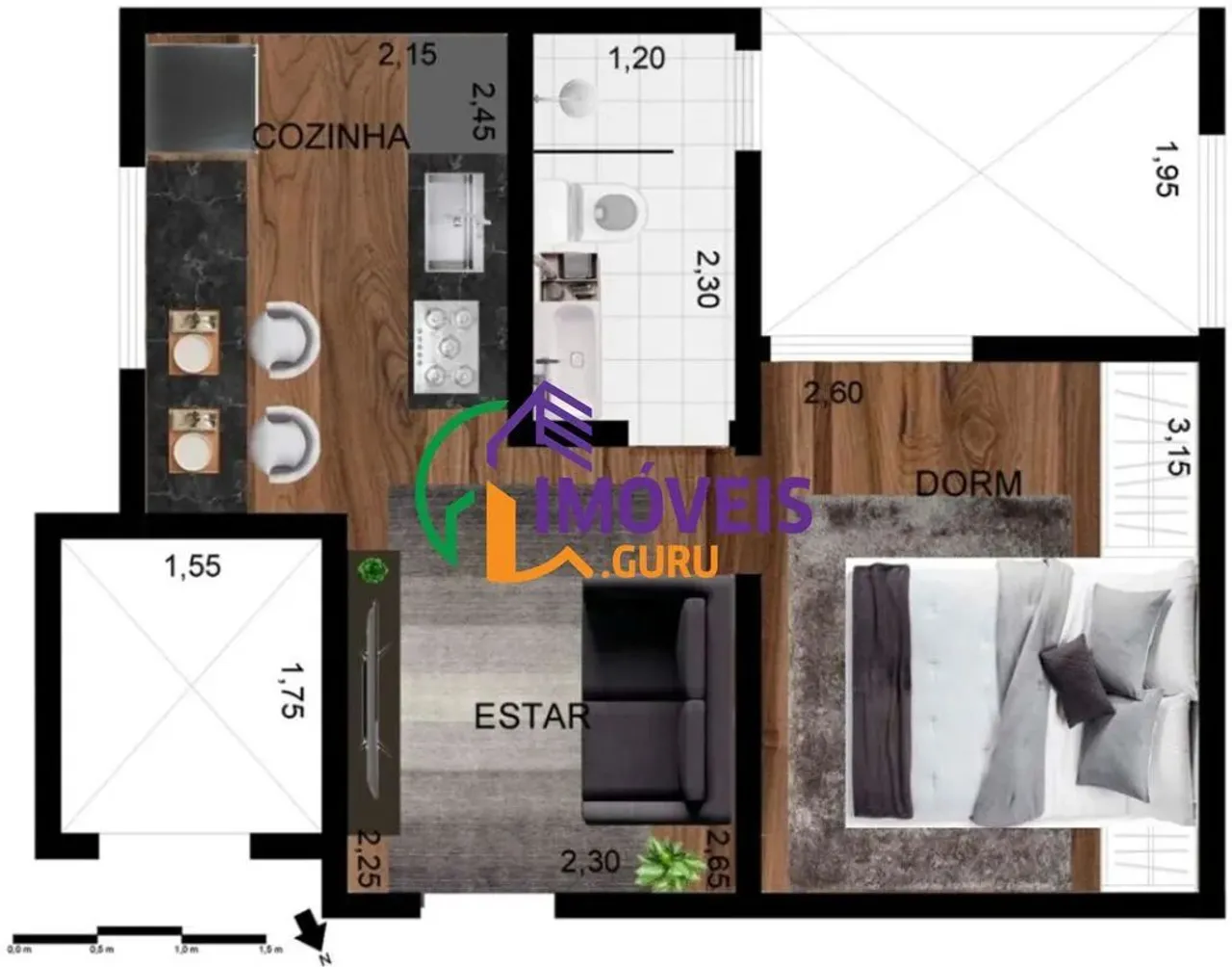 APARTAMENTO - CAMPO GRANDE - SP