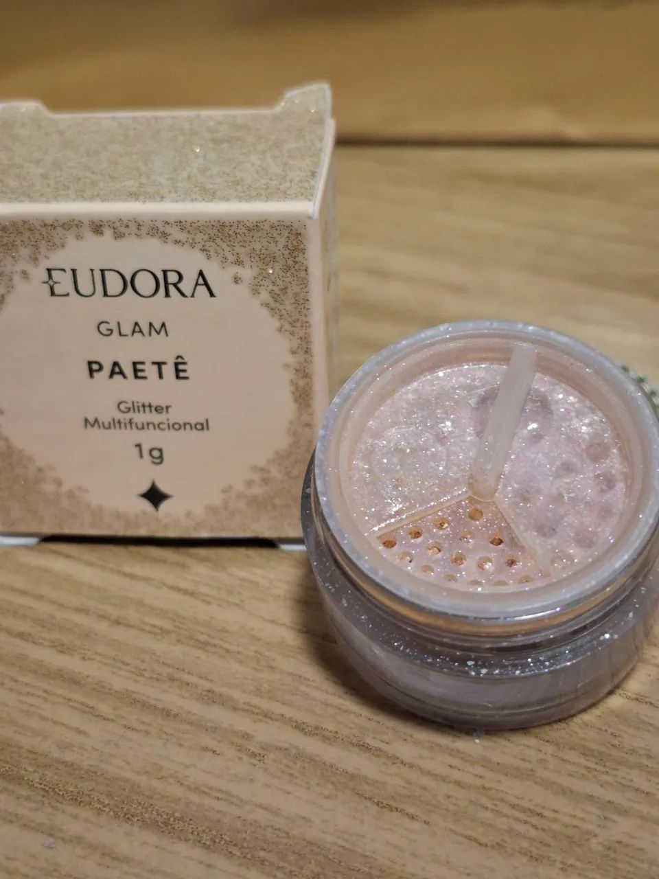 Eudora Glam Paetê - Glitter Multifuncional - Foto 2