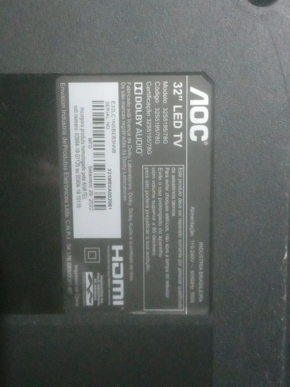 Placa Principal TV AOC 32 - Foto 3