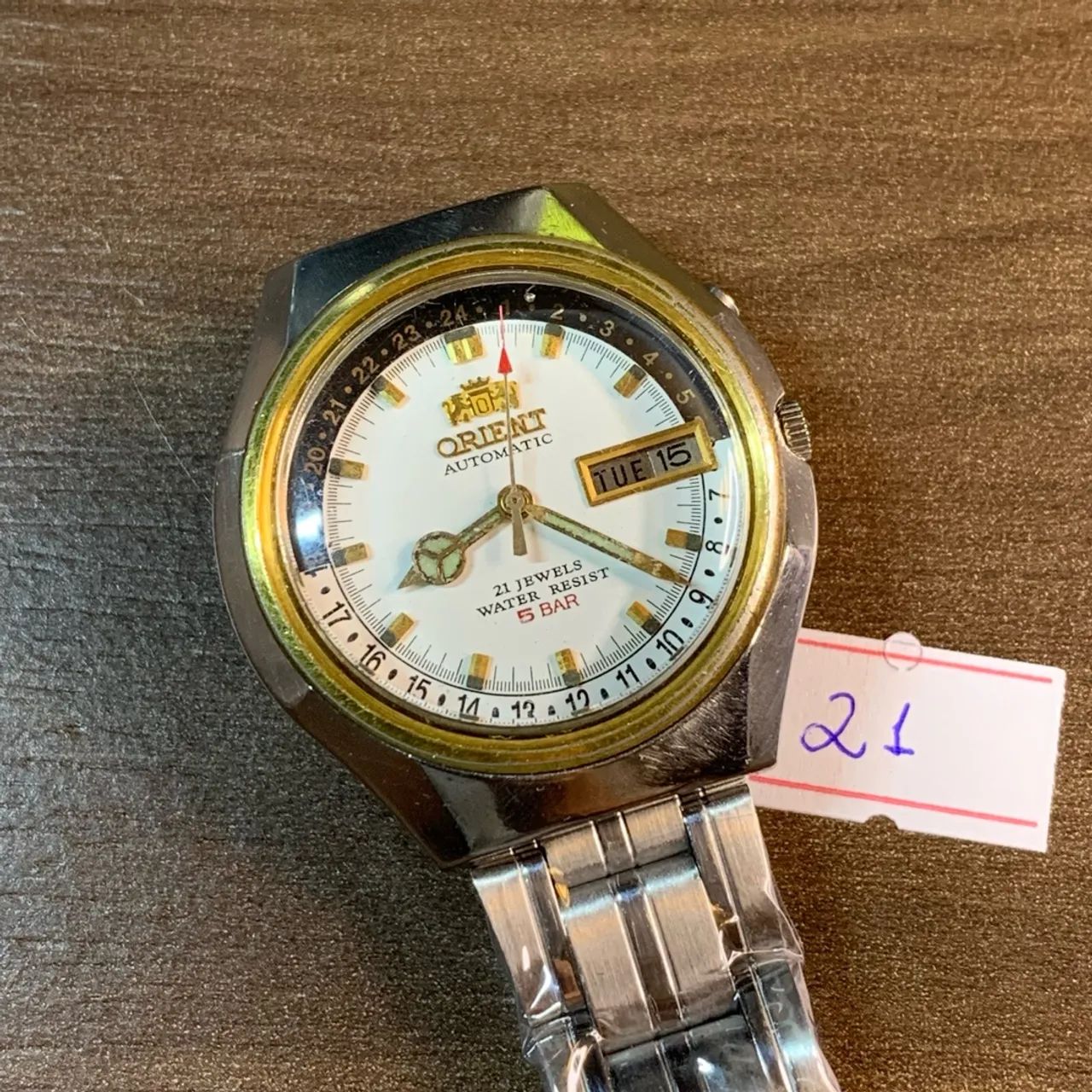 Relógio Orient Automático Masculino branco 
