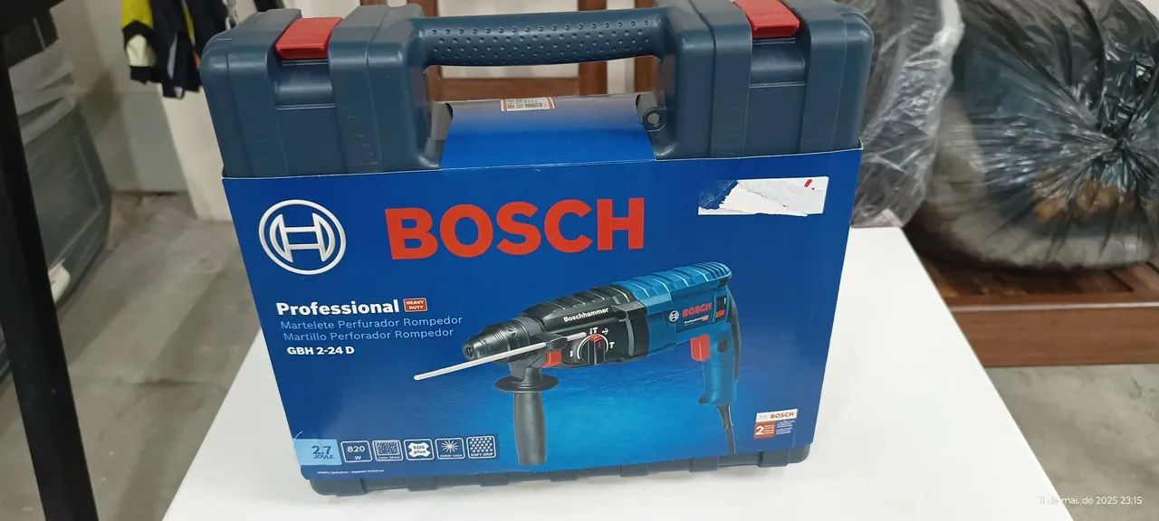Furadeira e Martelete Bosch GBH 2-24 D - Foto 4