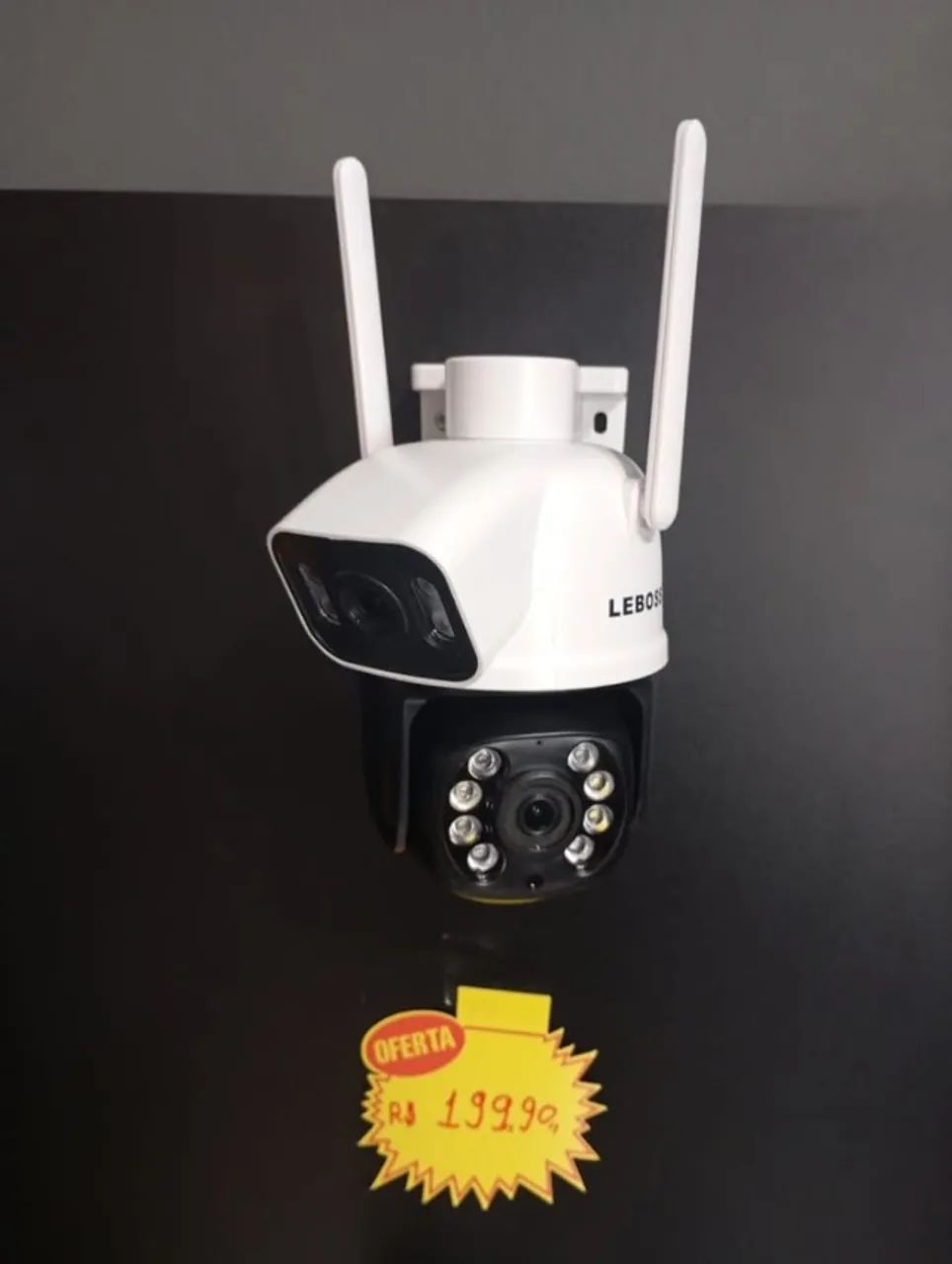 CAMERA DUPLA IP EXTERNA SMART WIFI IP66 YOOSEE LB-CA220 - LEBOSS - Foto 2
