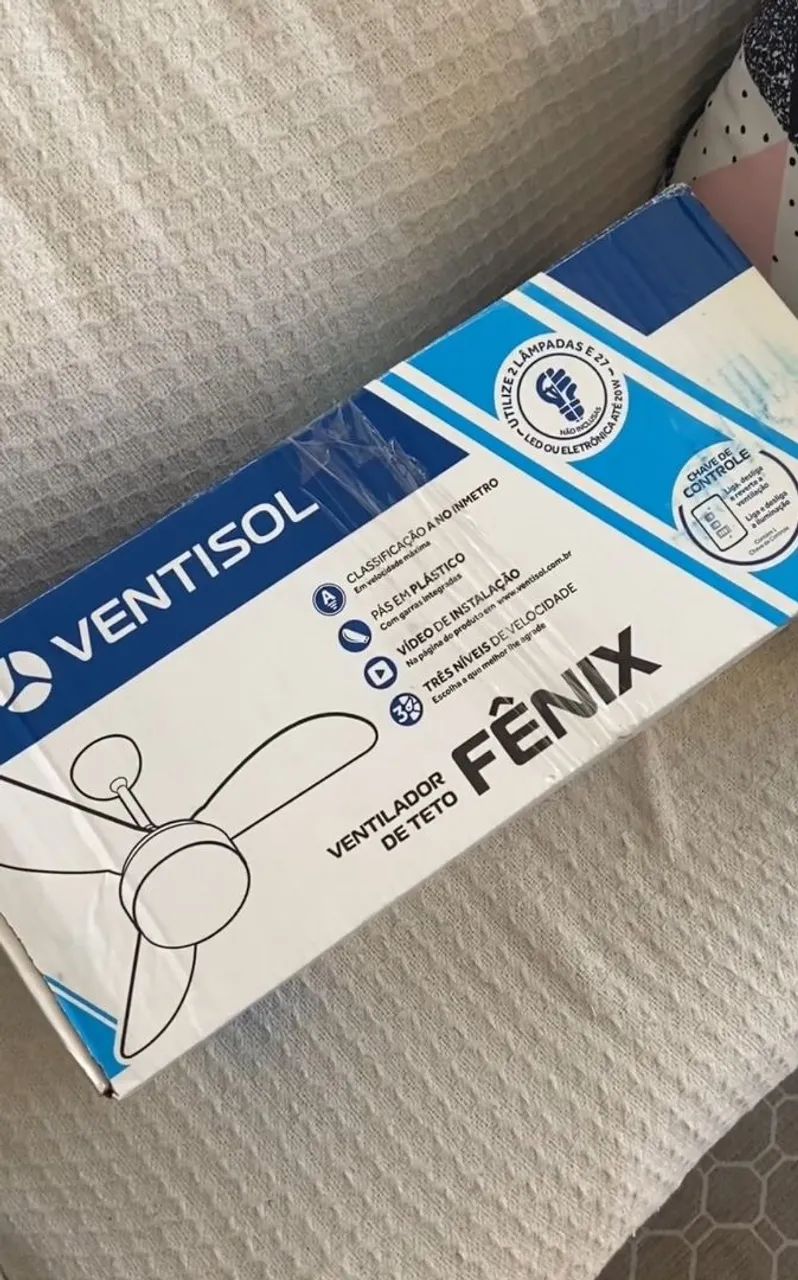 Ventilador de teto fenix Ventisol 64739864337795120