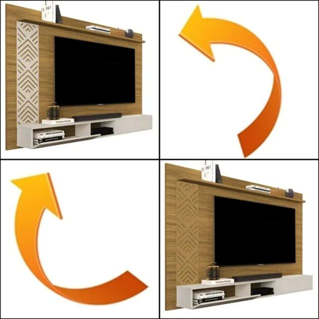 Produto com montagem flex!! Veja fotos! Painel até 60? Roma - Foto 3