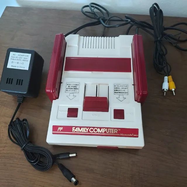Family Computer Original Nintendo Family Computer Famicom original com mod AV - Consoles de ...