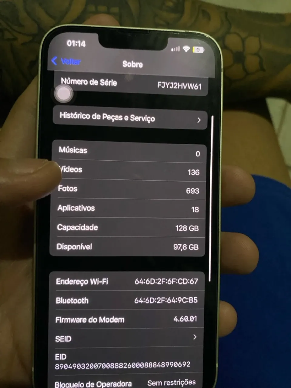IPHONE 13 NORMAL VENDO OU TROCO