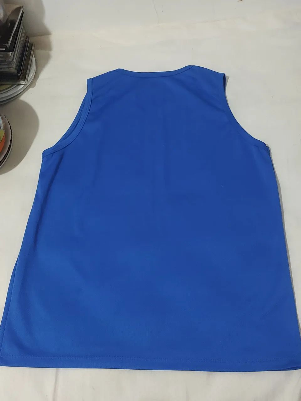 Camisa Esportiva Regata Azul da Sport - Tam M - Foto 4