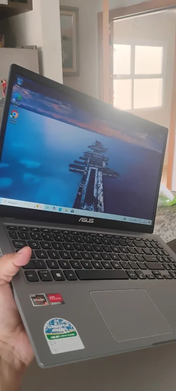 Notebook asus ryzen 5 com placa de video integrado