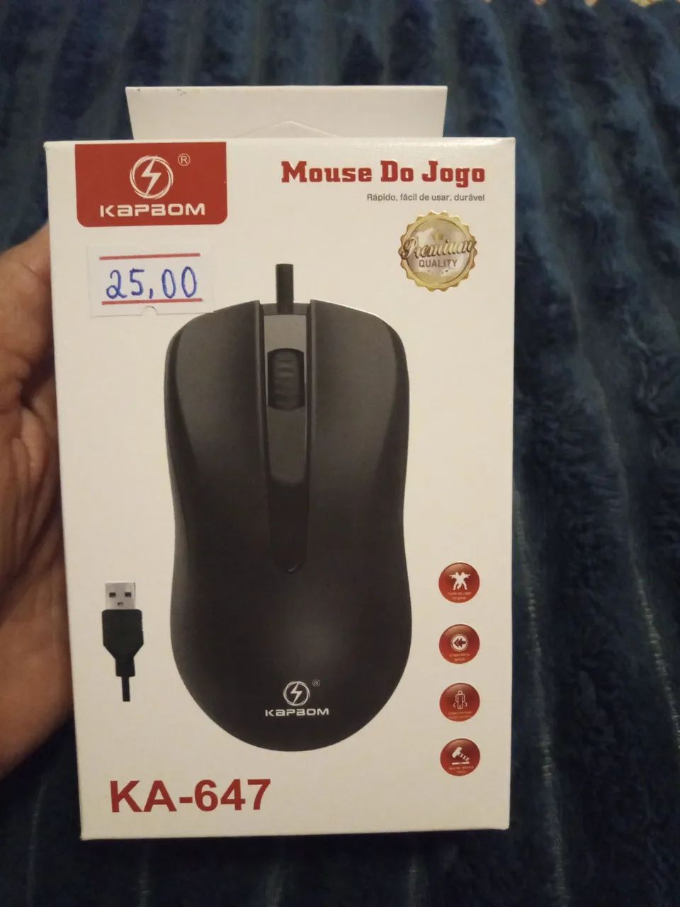 Mouse Gamer KAPBOM KA-647 