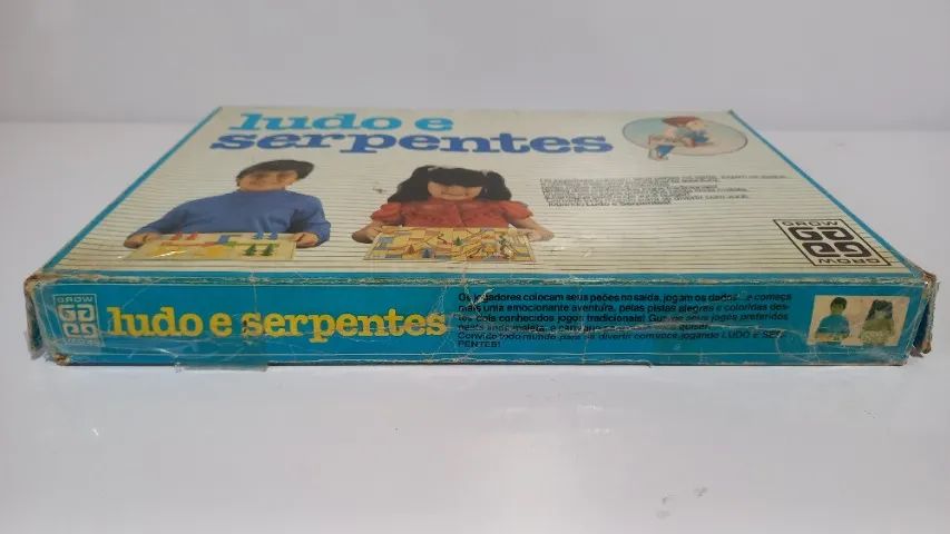 Jogo Ludo E Serpente Grow Completo - Antigo Anos 80 - Foto 4