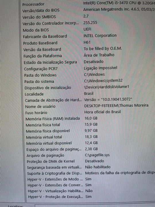 Computador com 1 ano de uso - Foto 3