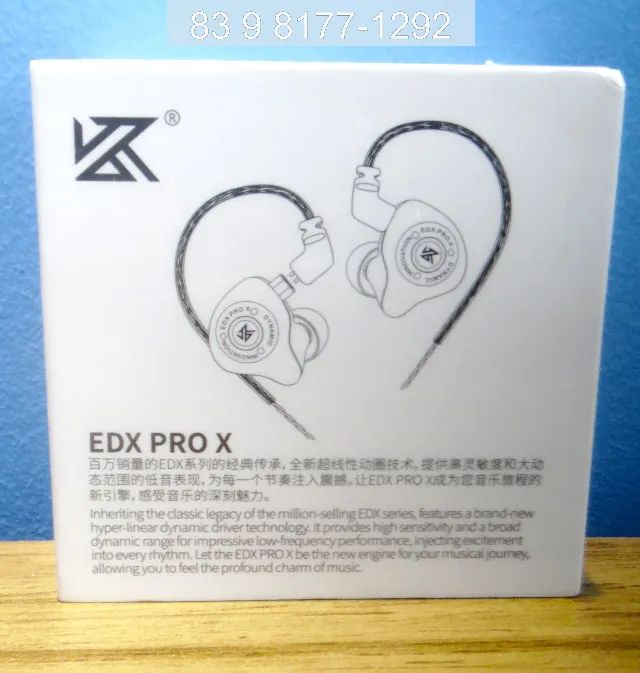 Fone de Ouvido KZ EDX Pro X