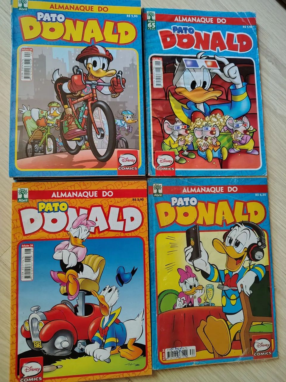 Almanaques DONALD, MICKEY, ZÉ CARIOCA - Disney, venda avulsa - Foto 6