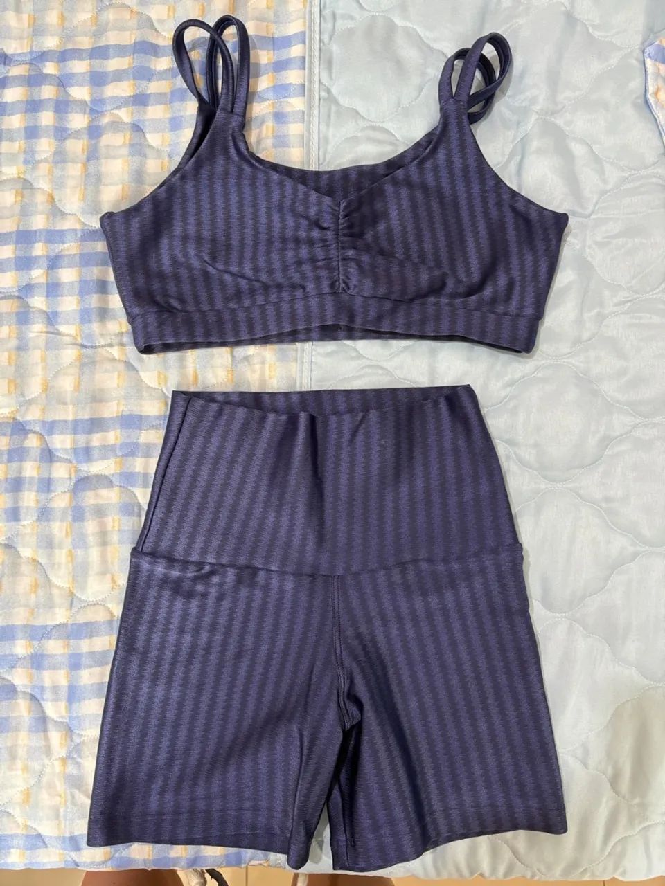 Conjunto Fitness Azul Marinho