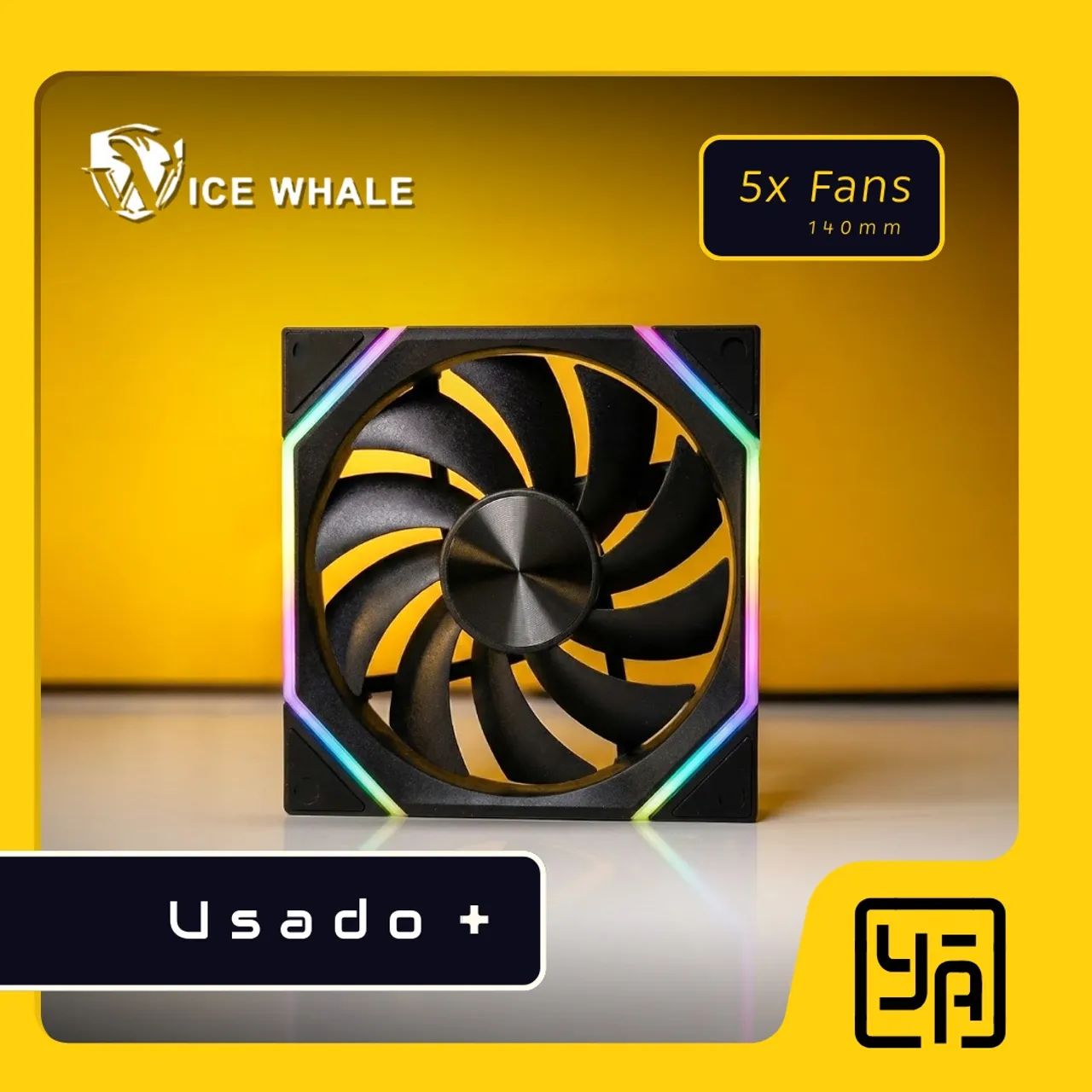 5 Fans Ice Whale iw-14 140mm Reverse