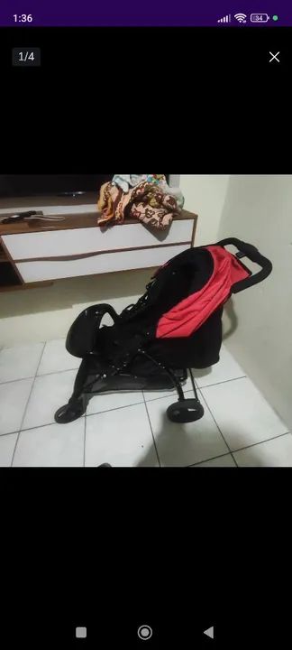 Carrinho de bebe galzerano  - Foto 3