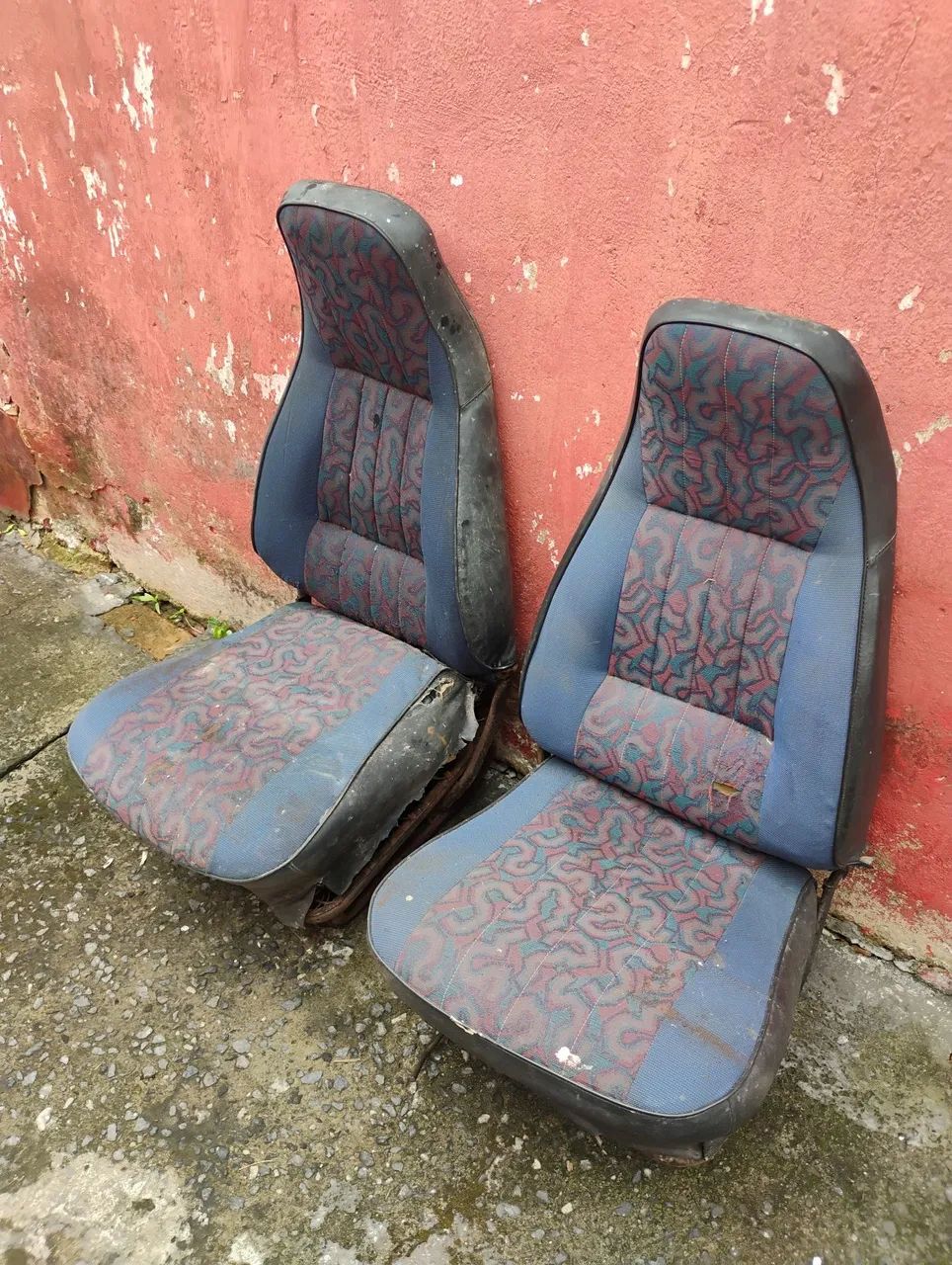 Bancos estilo pro car de época para fusca