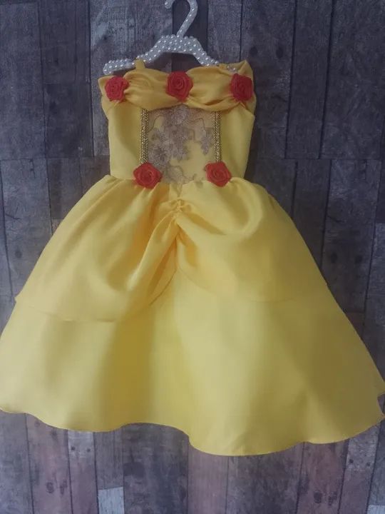 Vestido Infantil Princesa fantasia infantil 