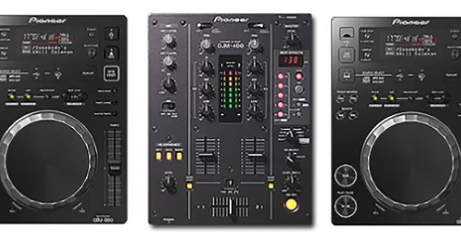Pioneer DJ Profissional Par CDJ 350 + Case + Mixer DJM-400