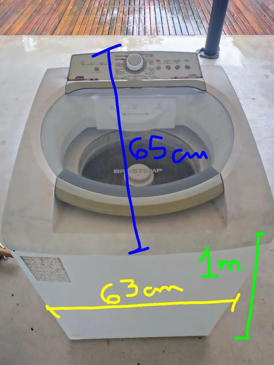 Máquina de Lavar Brastemp Ative 11kg 220V usada funcionando perfeitamente - Foto 5