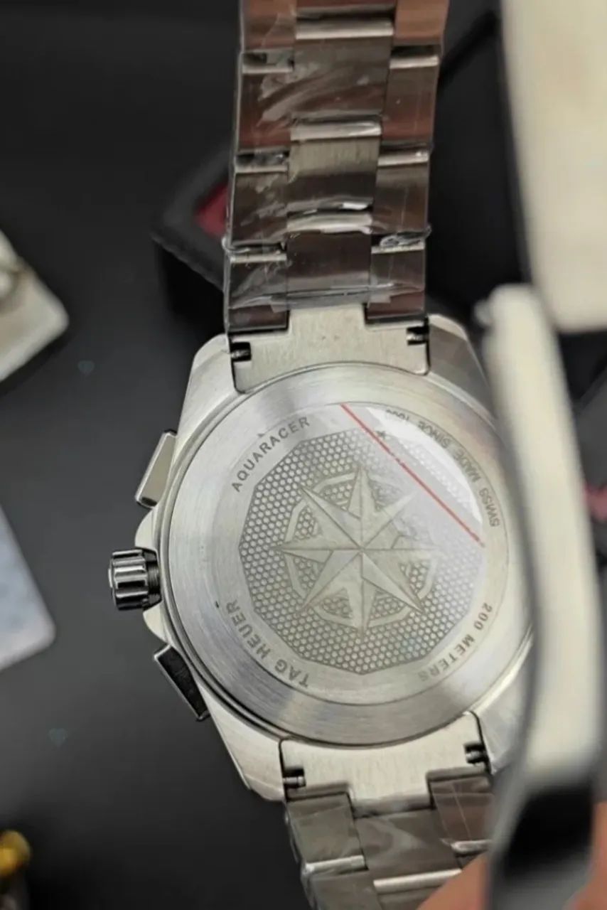 Relógio TAG HEUER AQUARACER AUTOMÁTICO COM CRONÓGRAFO FUNCIONAL  - Foto 3