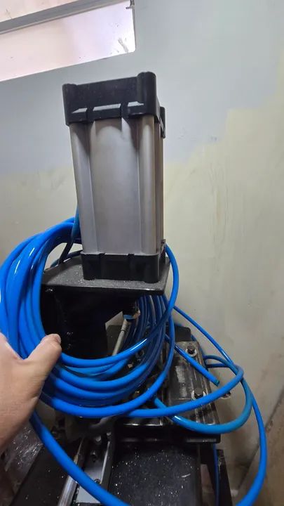 Prensa Pneumática Nova Completa 500kg - Foto 5