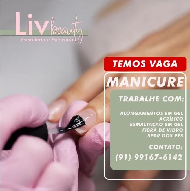 Vaga de Manicure 