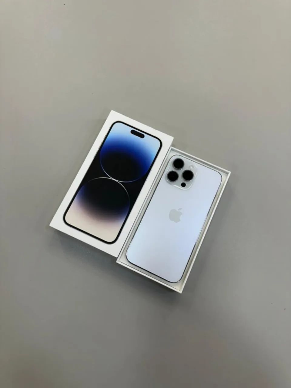 iPhone 14 Pro Max 512gb Silver - Bateria 88% - Impecável Sem