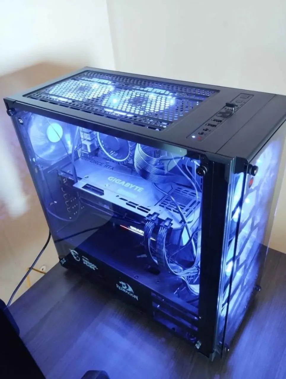 Computador Gamer Intel Core i5 12400f, Placa de Vídeo Nvidia RTX