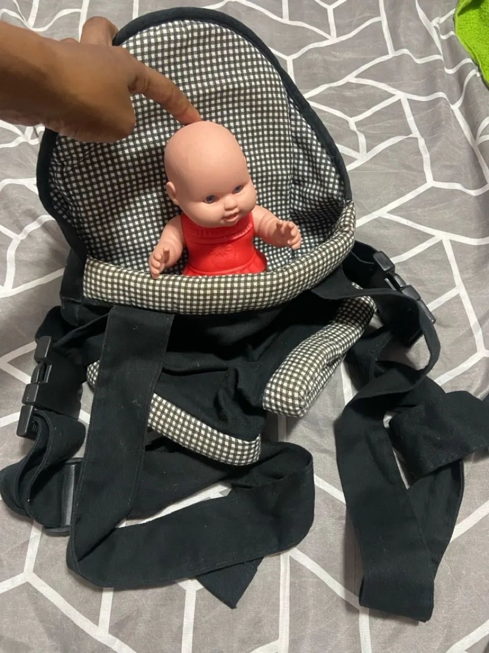 Cadeirinha de Bebê com Brinquedos e outros - Foto 5