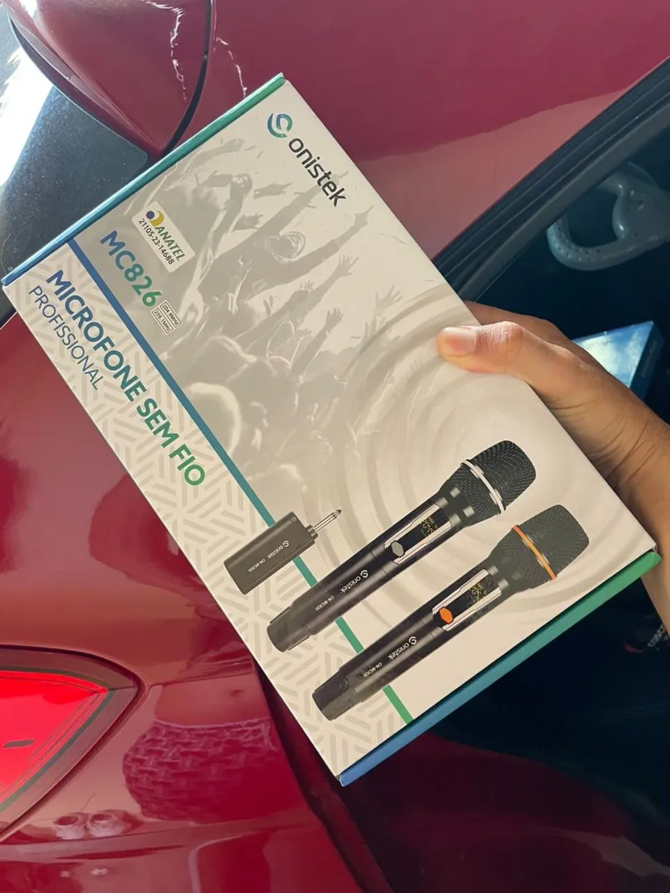 Microfone Sem Fio Profissional Onistek MC826