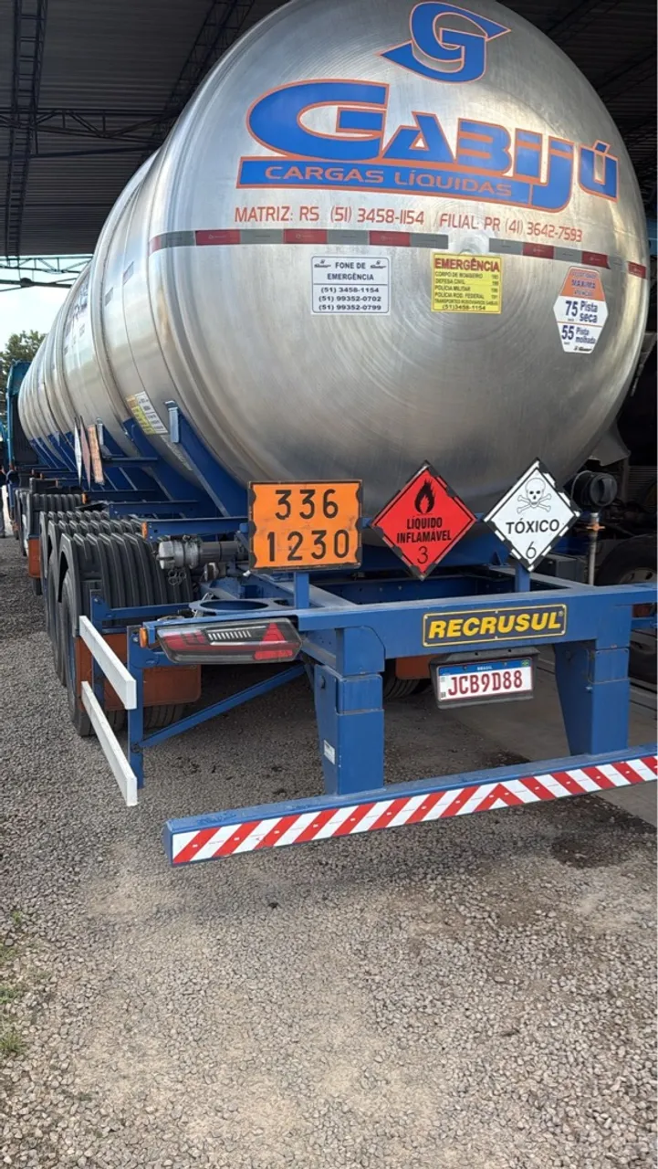Carreta tanque inox 4 eixos 2023 50m