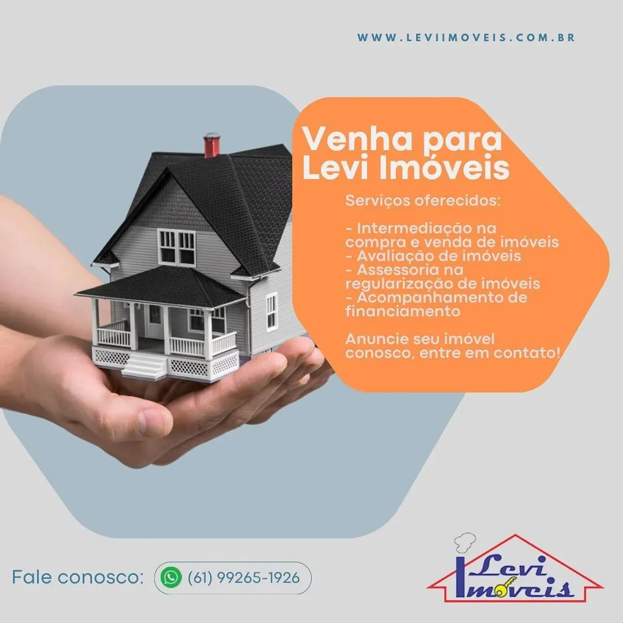 Venha para a Imobiliária Levi Imóveis!