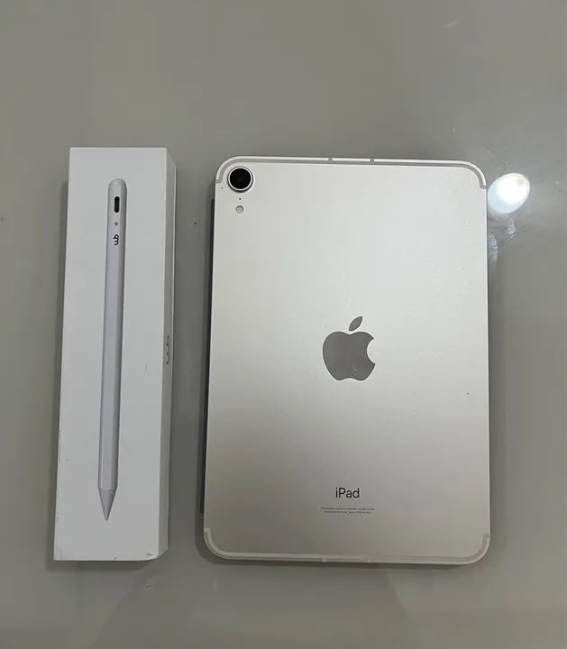 iPad Apple Mini 6th 256GB + Caneta WB - Tablets e E-Readers iPad Apple Mini 6th 256GB + Caneta WB - Tablets e E-Readers