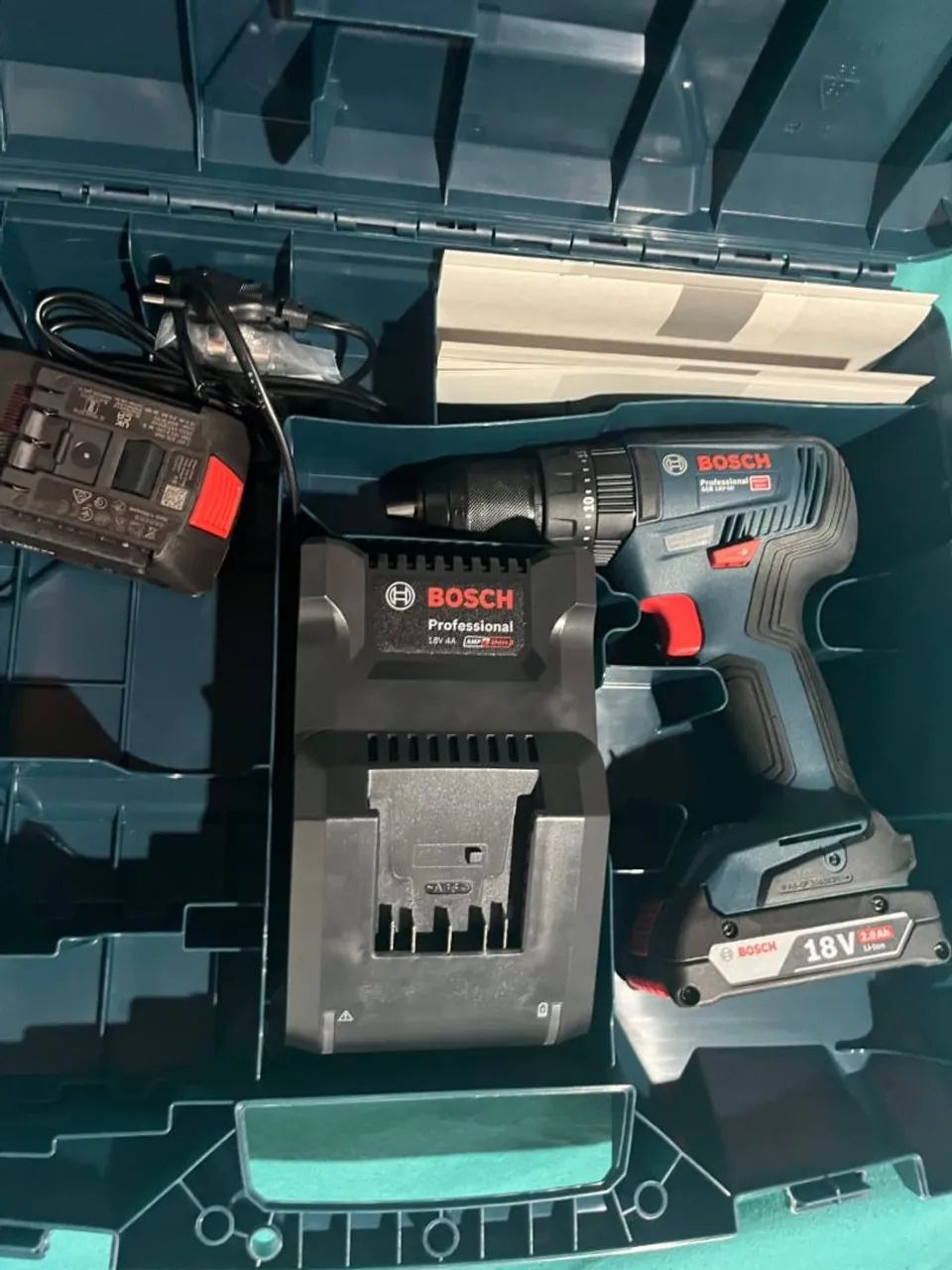Parafusadeira/Furadeira Bosch GSR 18V-140 FC Professional 18V 2.5Ah