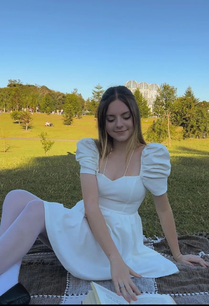 Vendo roupa vestido off white branco  - Foto 3