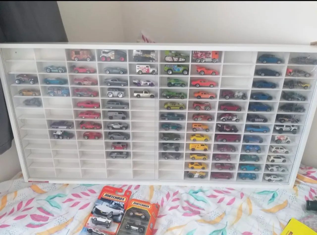 Expositor para miniaturas hot wheels
