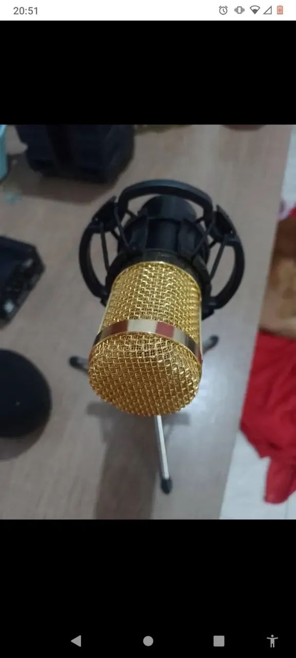 Microfone condensador e Phantom Power 64318045229185120