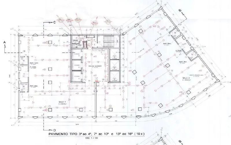Escritório 800m², 10 vagas, Centro, Rio de Janeiro/RJ - Foto 2