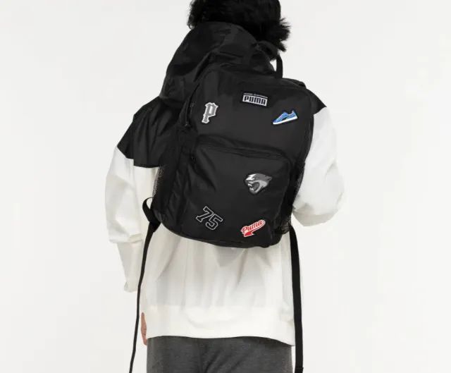 Mochila Patch Backpack Puma - Preta - Foto 3