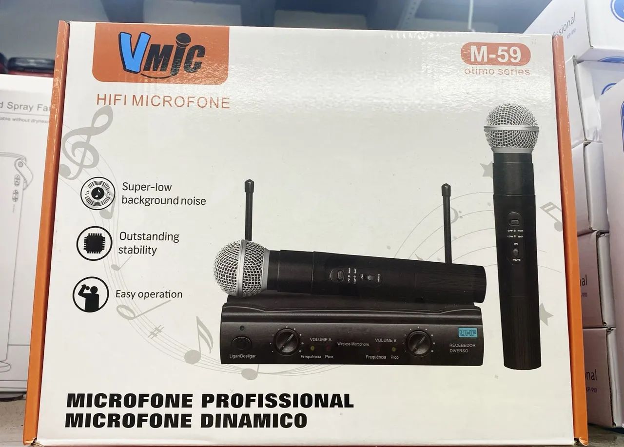 Wireless Microphone, 2 Units – Free Delivery64842077743617120