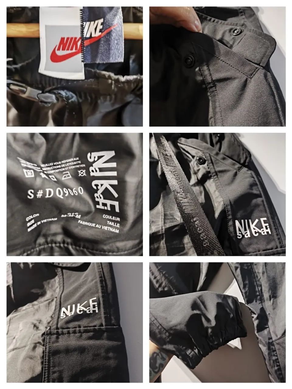 Calça Nike x sacai m - Foto 3